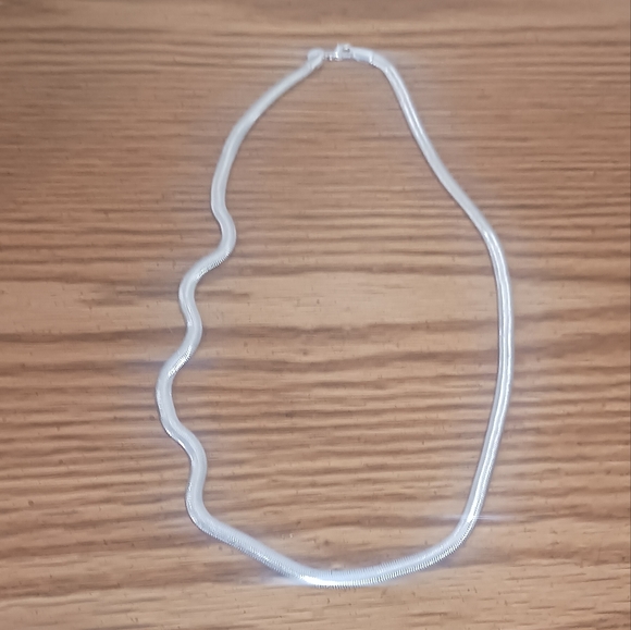 Stainless steel snake chain 24" - Picture 1 of 3